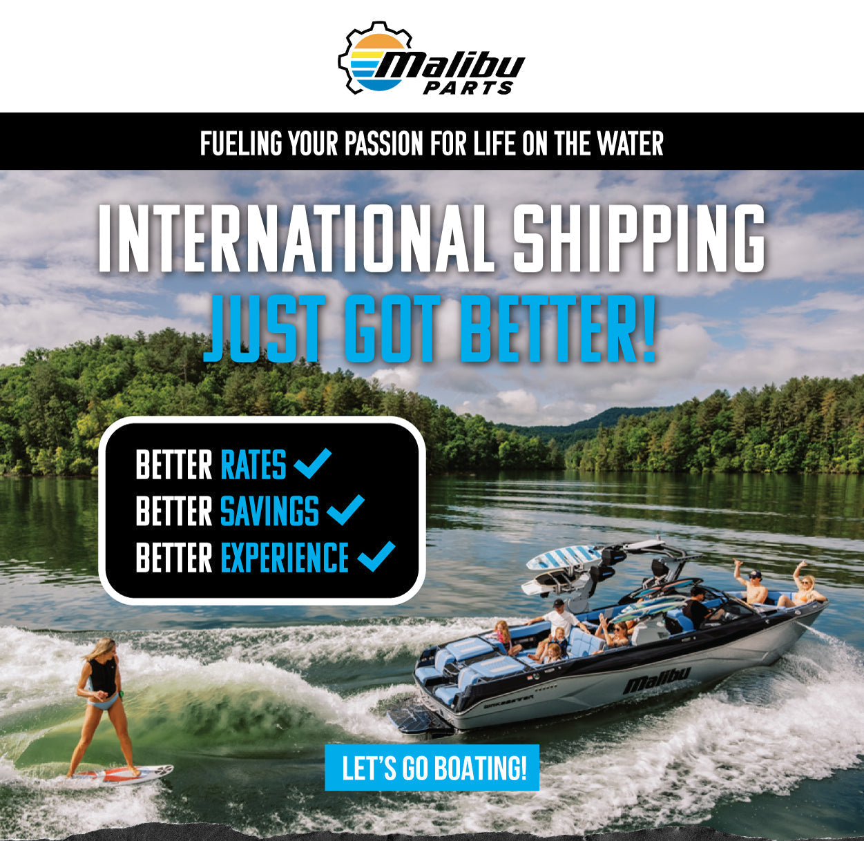 International Shipping Just Got Better!