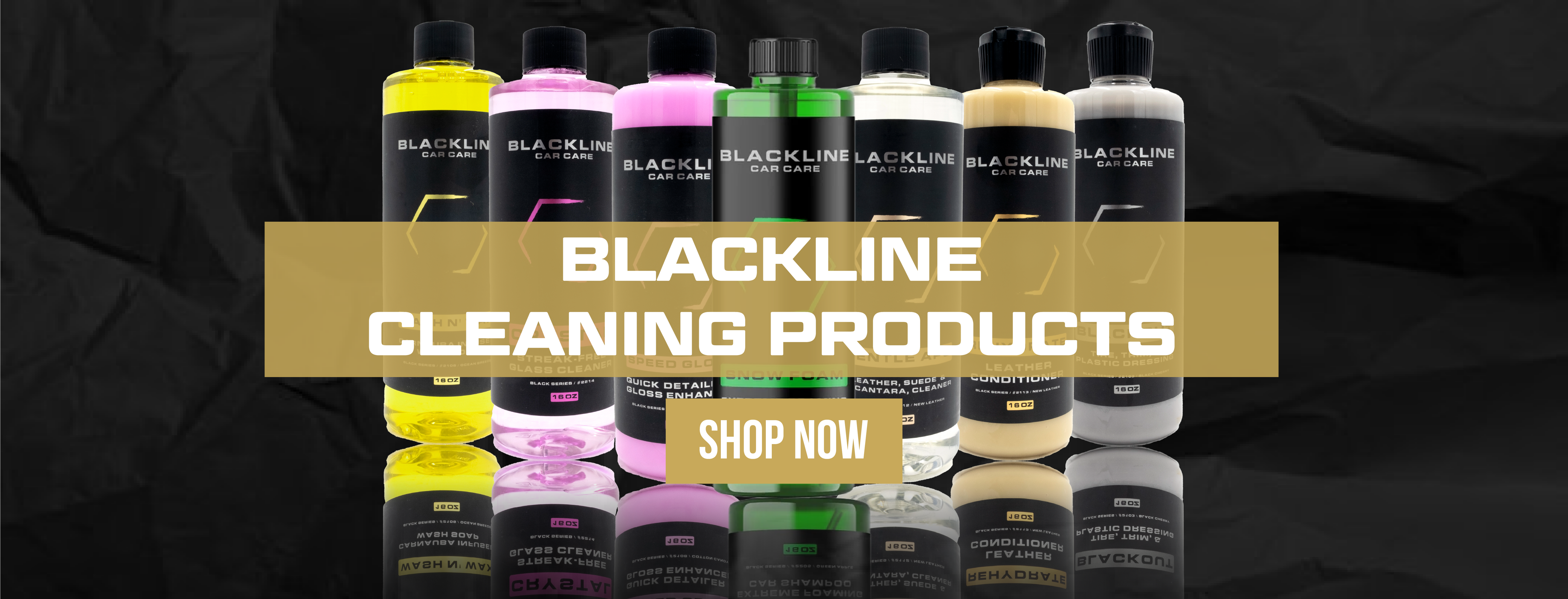 Black Line Cleaning Products