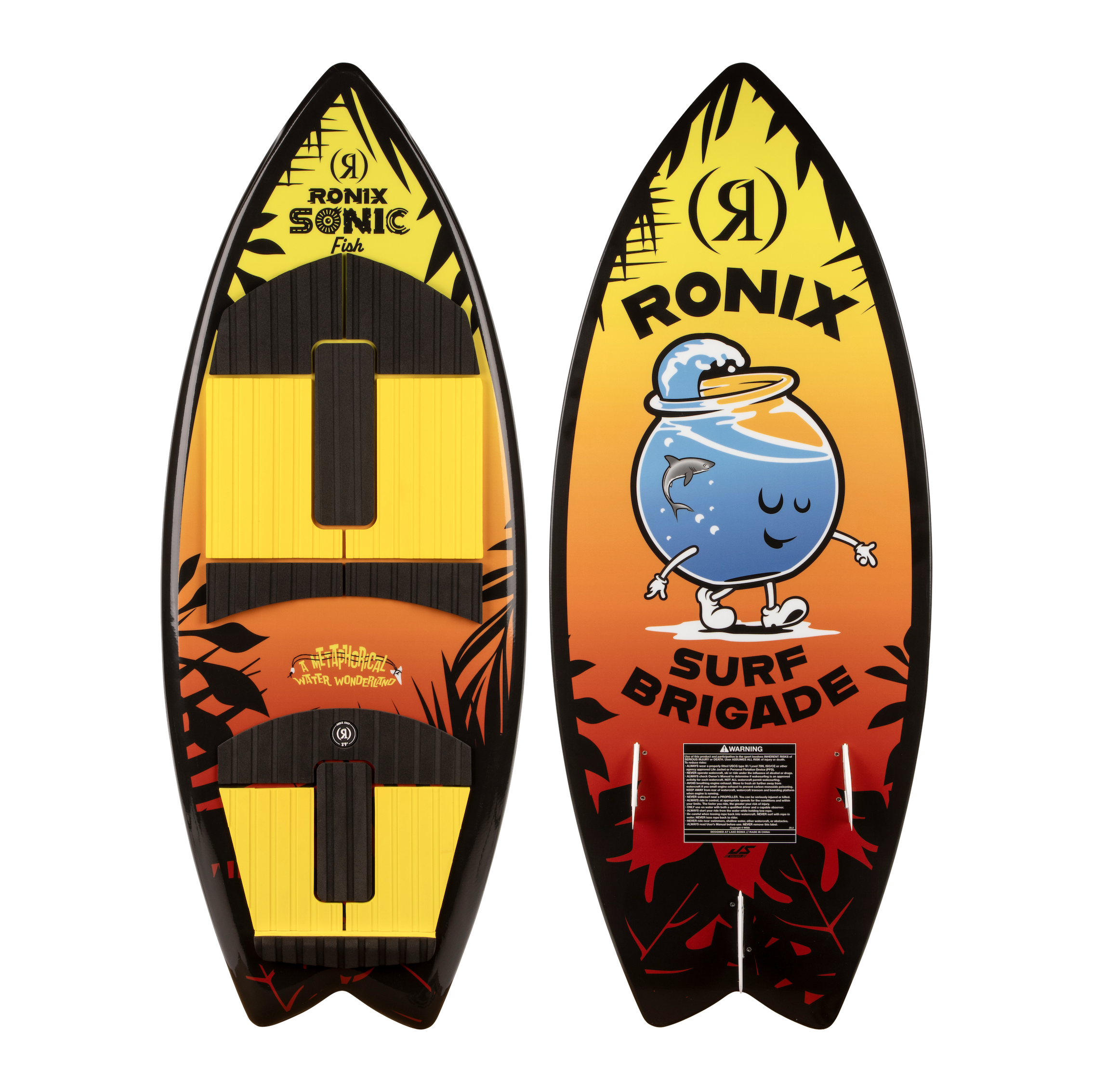 2025 Ronix Sonic Fish Boy's Wakesurf Board