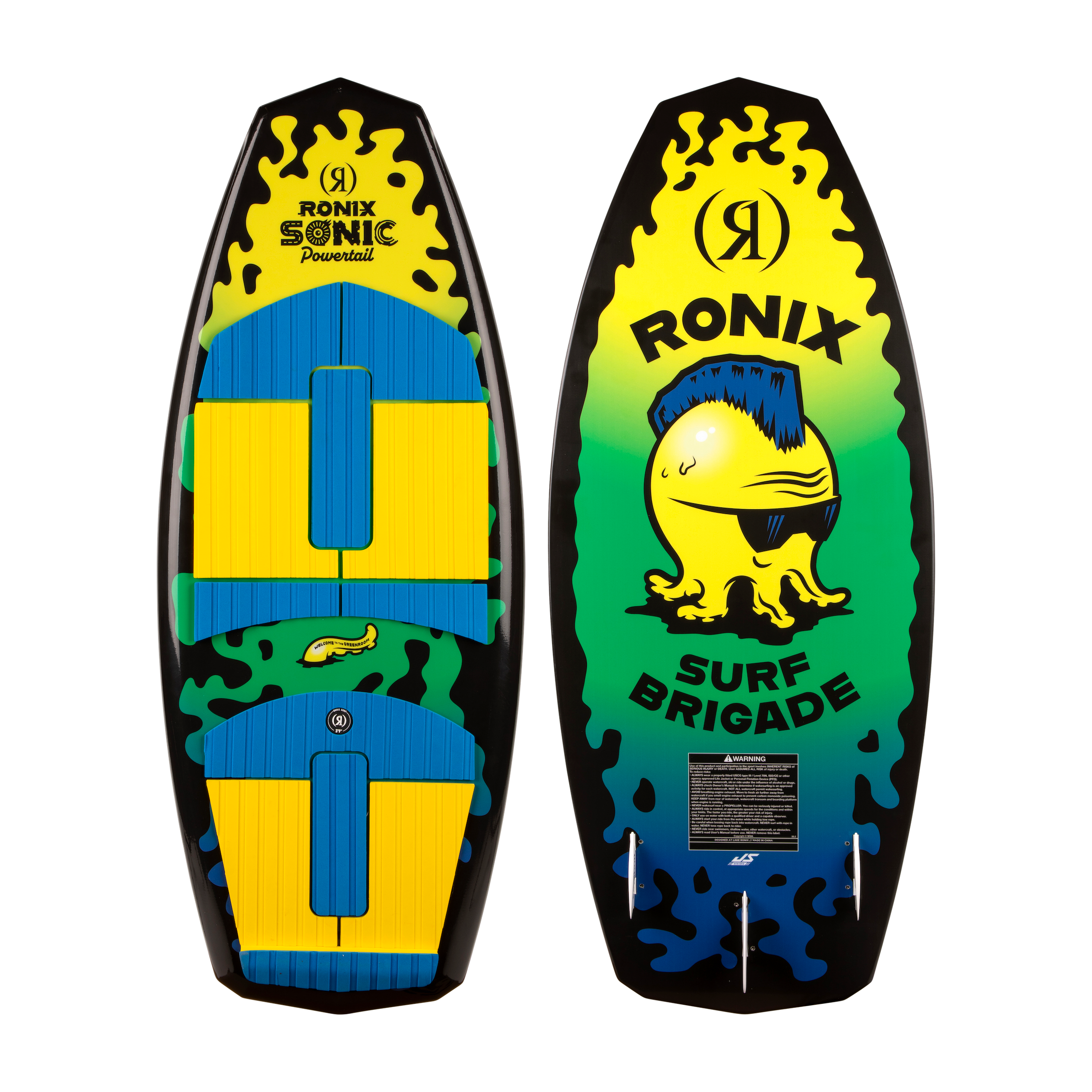 2025 Ronix Sonic Powertail Kids Wakesurf Board