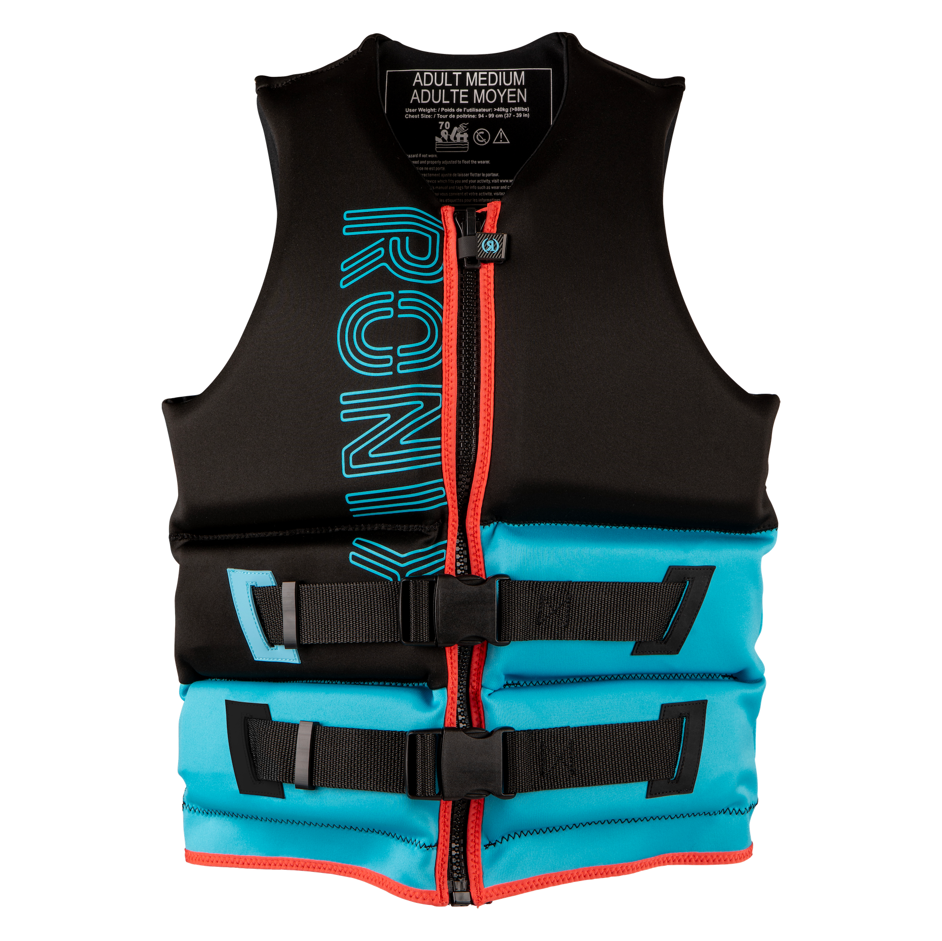 Ronix Cloud Break Women's CGA Life Jacket in Blue / Black