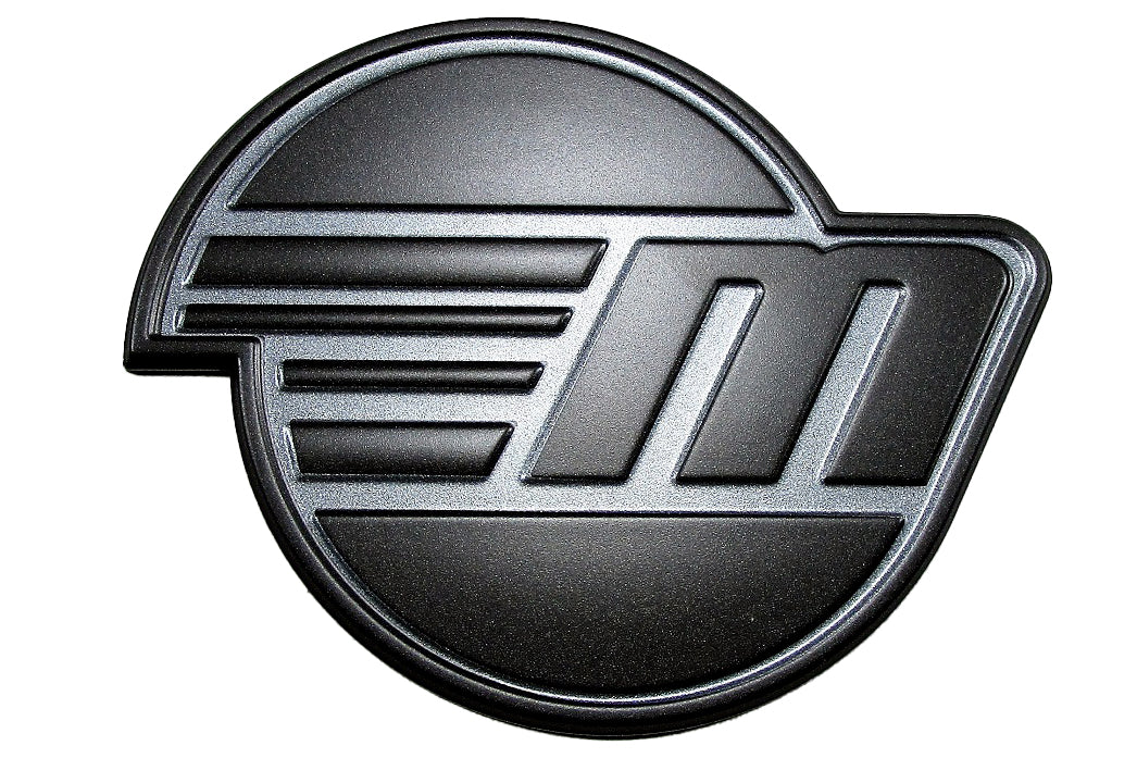 Black Malibu Sun Emblem