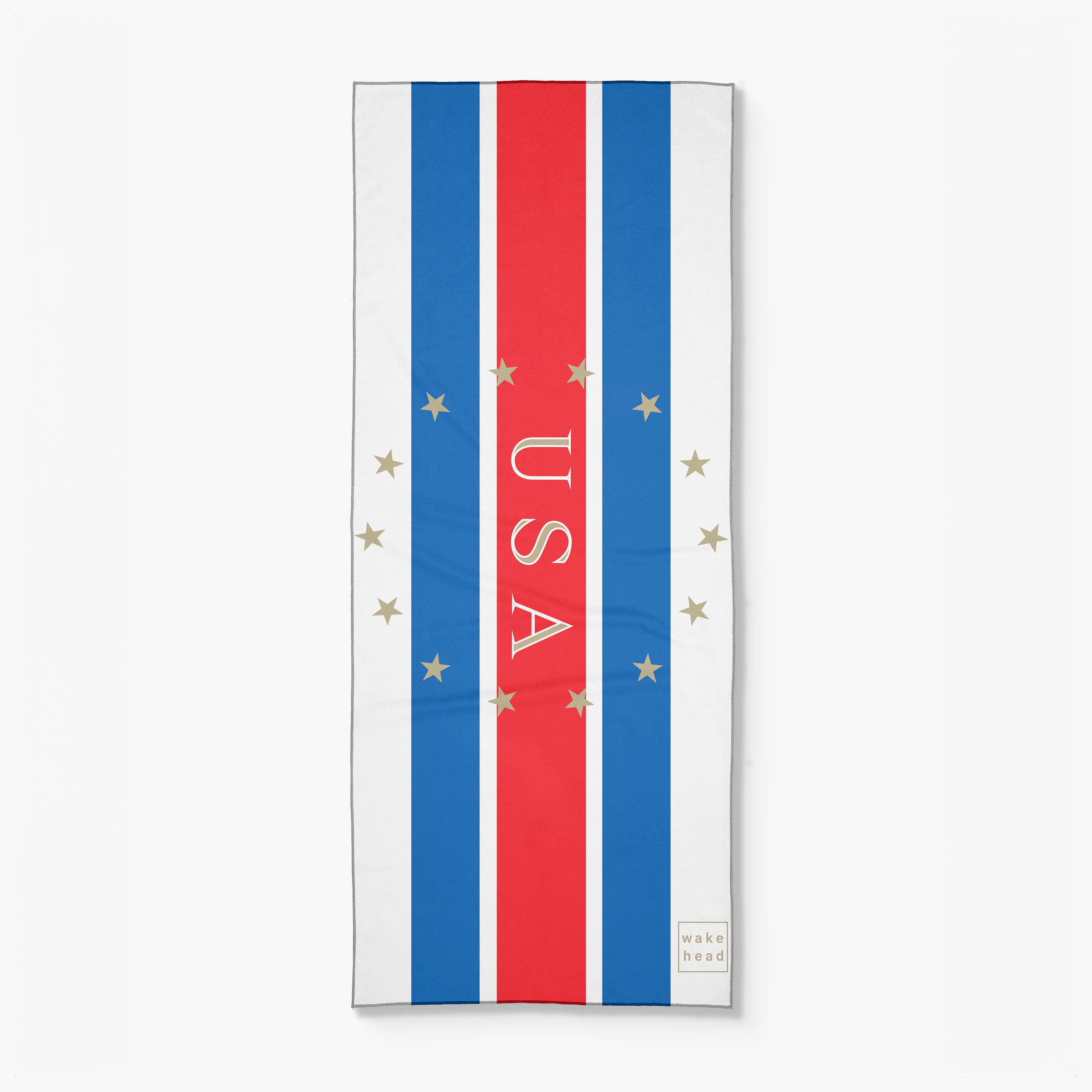 Wake Head - Stars & Stripes Lake Towel