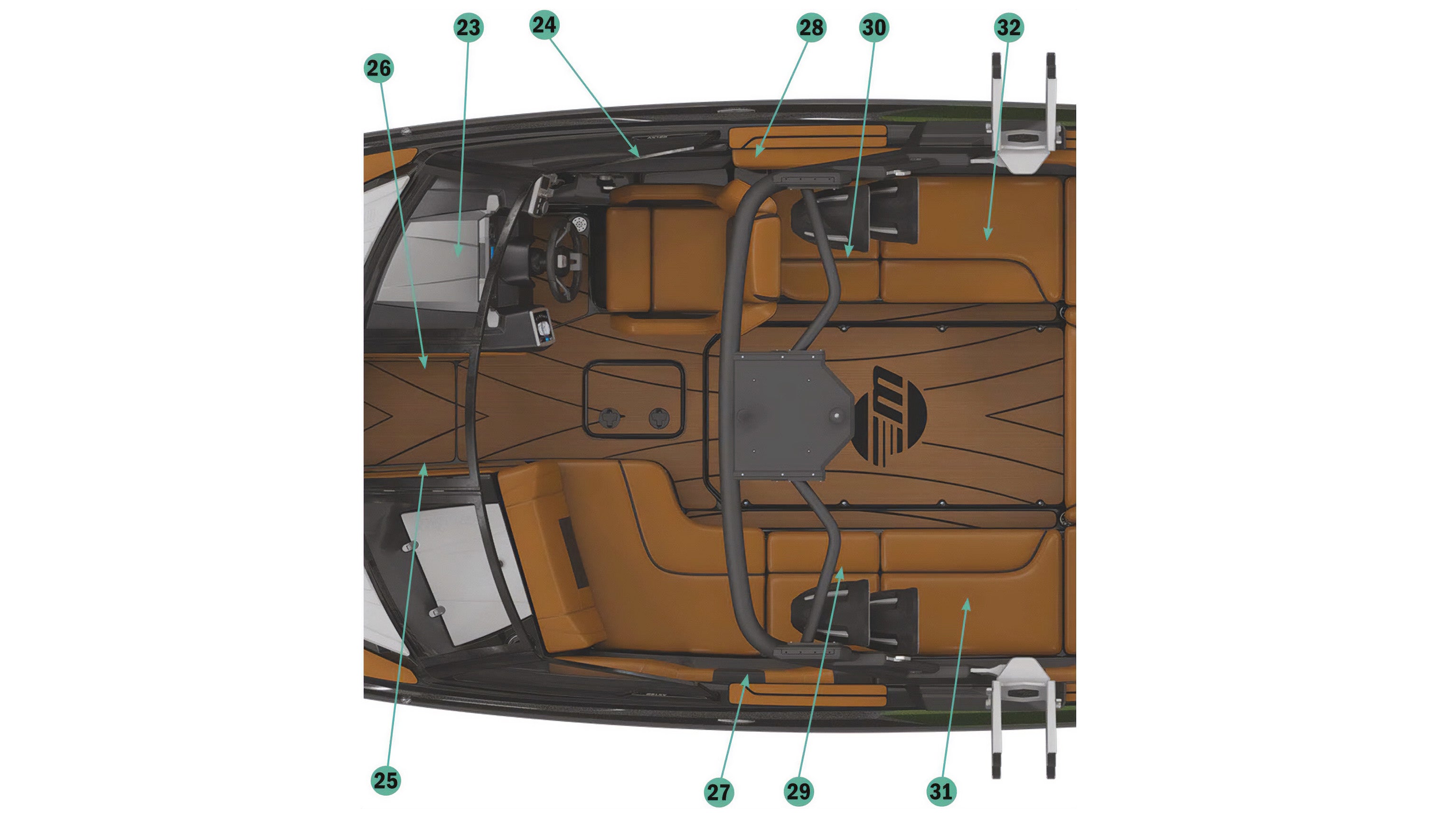 2022 23 LSV Mid/Forward Cockpit Upholstery